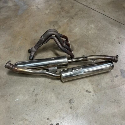 SILENCIADORES DE ESCAPE USADOS OEM KAWASAKI CABEZALES LATAS 06-11 KAWASAKI NINJA ZX-14 Foto 1 de 4