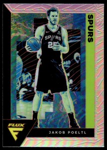 2020-21 Panini Flux Silver #161 Jakob Poeltl