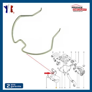 Clips Agrafe de Durite de Turbo prevu pour Primastar DCI 1655600Q0L - Imagen 1 de 3