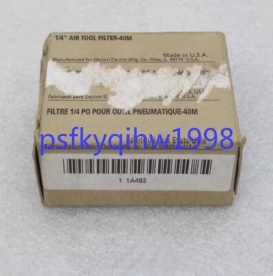 1 PCS NEW IN BOX SPEEDAIRE Umwandlungskopf 1A483 1/4 AIR TOOL FILTER-40M - Image 1 of 4
