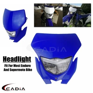 Universal Headlight w/ Fairing For Yamaha WR250 WR450 WR426 YZ TTR 110 125 225 - Picture 1 of 12