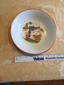 Vintage Never Used Bareuther Waldsassen Bavaria 161 Deep Plate Bowl Children's - Picture 1 of 7
