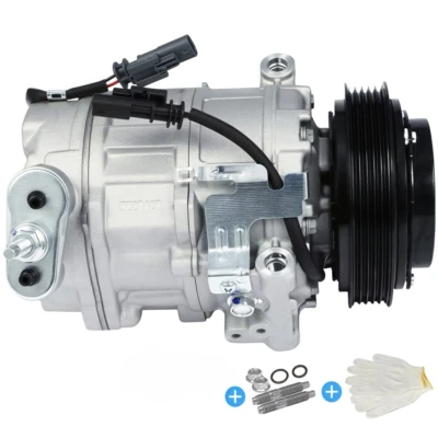 New A/C AC Compressor For 2012 2013 2014 Chevy Equinox GMC Terrain 2.4L CO22229C Foto 1 de 4