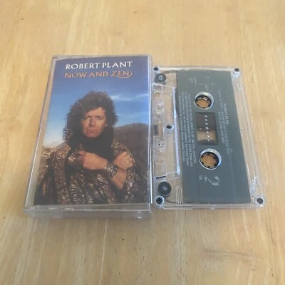 Robert Plant Now And Zen Cassette Tape - 1988 RARE USA IMPORT - Image 1 of 3