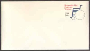 US. U605. 20c. Remember Our Paralyzed Veterans. #6, Regular. MNH. 1982 - Picture 1 of 1