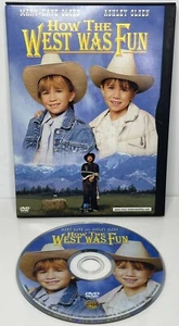 How The West Was Fun (DVD, Olsen Twins, 1994, Mary-Kate And Ashley Olsen, OOP) - Picture 1 of 7