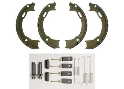 Parking Brake Shoes Set for Lincoln Town Car 1995-2002 with Mounting Hardware - Image 1 of 4
