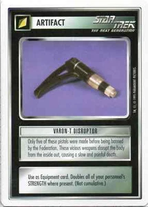 Star Trek CCG Varon-T Disruptor Near-Mint/NM Rare – Premier Beta 1995 - Picture 1 of 1