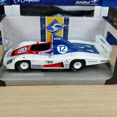 VOITURE SOLIDO PORSCHE 936  24H LE MANS 1979 #12 1:18 NEUF BOITE S1805604 - Photo 1/4
