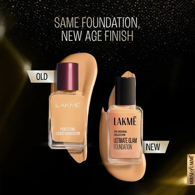 Lakme Forever Matte Foundation Lightweight Water Resist marble 27ml pack of 3 - Image 1 of 4