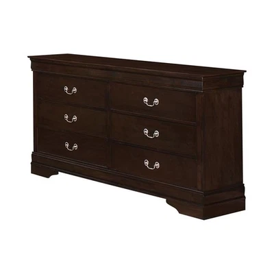 Louis Philippe 4-piece Twin Bedroom Set Cappuccino - Image 1 of 4