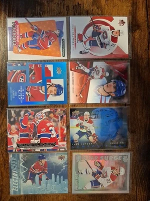 Montreal Canadiens Lot Of 8 Cards As Pictured **Combine Ship ** - Image 1 of 4