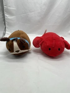 Basic Fun Bun Bun Dog Bun Bun Lobster Plush - Picture 1 of 8