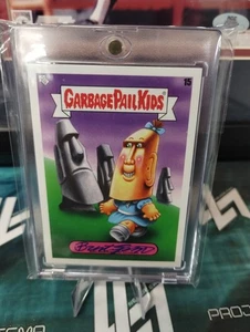 Tarjeta autografiada Garbage Pail Kids Brent Engstrom Esther Island 2021 #ed/75 - Imagen 1 de 2