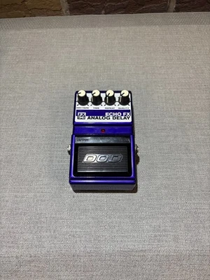 Редкая винтажная педаль эффектов для гитары DOD Digitech FX96 Echo FX V2 лента аналоговая задержка - Изображение 1 из 4