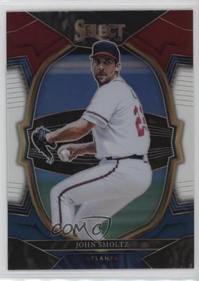2023 Panini Select Concourse Tri-Color Prizm John Smoltz #74 HOF - Image 1 of 2