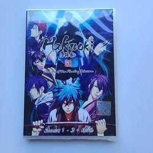 DVD Anime Hakuoki Season 1-3 (1-34End) + Movie English Dubbed All Region - Picture 1 of 3