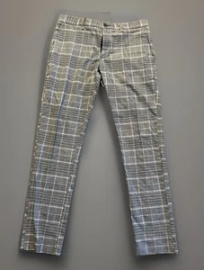 Original Penguin By Munsingwear Dress Pants Men's Gray Houndstooth 32x32 JBHS - Picture 1 of 11