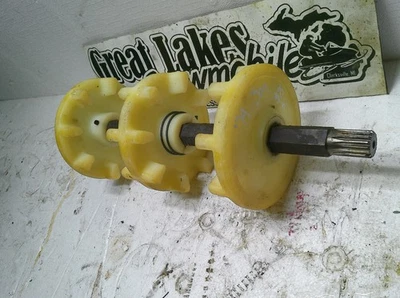 Arctic Cat Jag 3000 340 1979 moto de nieve eje de transmisión completo con rodamiento Foto 1 de 2