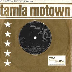 SMOKEY ROBINSON & THE MIRACLES 7" 45 I Don't Blame You At All 1971 UK Mod Soul - Picture 1 of 1