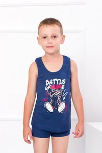 Boys' Tank Top & Boxer Briefs Set – Breathable Fabric & Comfy Fit, Any season... - Picture 1 of 5
