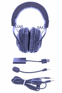 Logitech - G PRO X Wired 7.1 Surround Sound Gaming Headset for Windows - Black - Picture 1 of 3