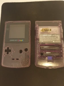 Original Nintendo Gameboy Color - Atomic Purple Außengehäuse (BESCHREIBUNG LESEN) - Bild 1 von 3