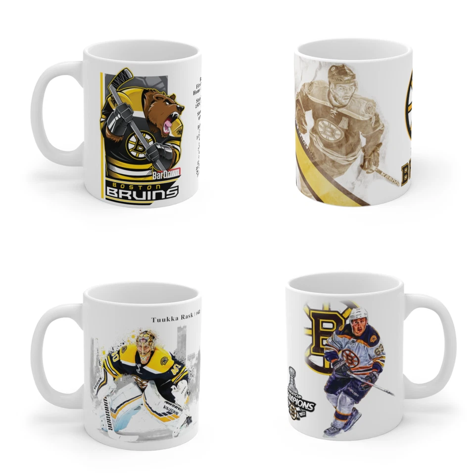 BOS ART Taza Café Té Regalo Divertido Equipo Hockey Souvenir Foto 1 de 1