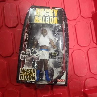 Figura de acción 2007 Jakks Pacific Rocky Balboa Mason "The Line" Dixon nueva A54 Foto 1 de 2