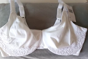 OLGA Luxury Lift Full Coverage Underwire Bra WHITE 36DD NWT - Picture 1 of 6