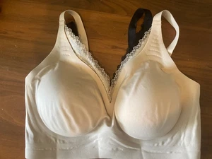 Rhonda Shear 2er Pack Infinity Edge Gel BH mit Spitze Gr. 3XL schwarz/nude QVC - Bild 1 von 5