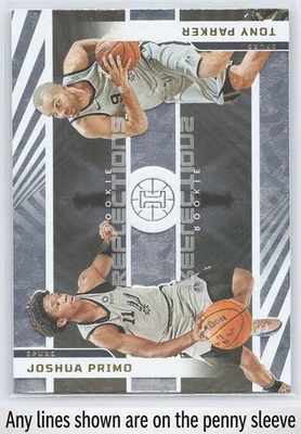 Joshua Primo / Tony Parker 2021-22 Panini Illusions Spurs - Image 1 of 2