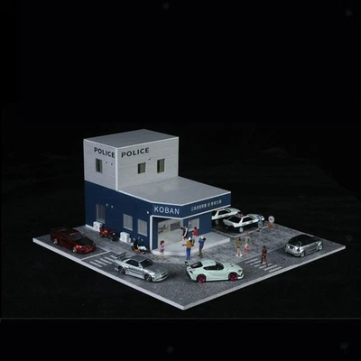1:64 Auto Garage Diorama Modello Layout in miniatura fai -da -te per - Immagine 1 di 4