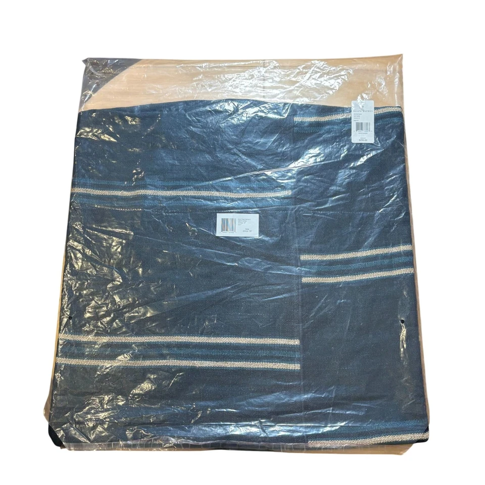 Ralph Lauren Mathers Almohada Azul Marino 22x22 Cubierta Solo NUEVO Foto 1 de 2