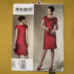 Vogue Pattern American Designer Tom And Linda Platt V1208 EE (14-20) Uncut - Bild 1 von 2