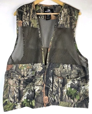 Mossy Oak Country Camo Mesh Vest Men's M/L Turkey Dove Mesh Back - Image 1 of 4
