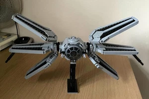 Modubrix Moc Building Blocks Tie Cyclone Starfighter Sets Bricks Toy Kits - Picture 1 of 6