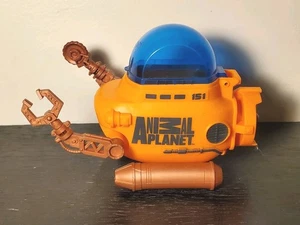 Animal Planet Deep Sea Diver Submarino Juguete Chap Mei 2011 Mini Sub Naranja Intacto - Imagen 1 de 10