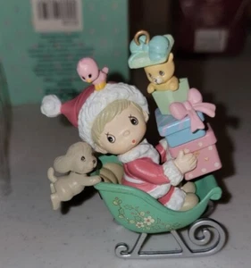 Guess Who's Coming For Christmas, 1992`Riding n There Schlitten, Enesco Baumschmuck - Bild 1 von 11