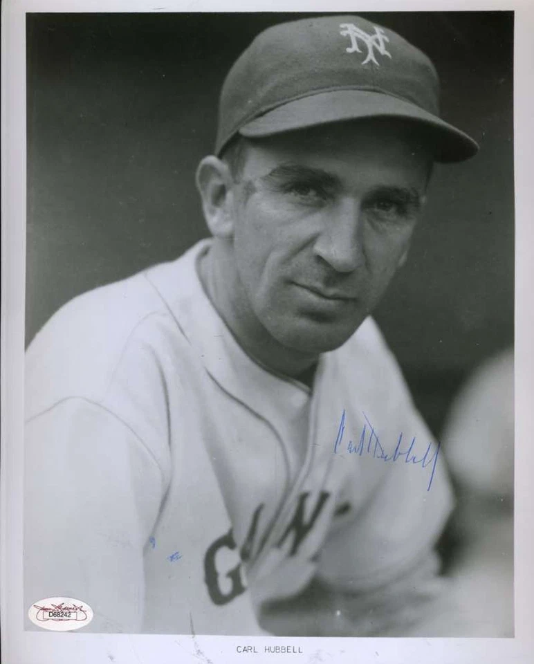 Carl Hubbell Jsa Signed Certified 8x10 Photo Authentic Autograph - Image 1 of 1