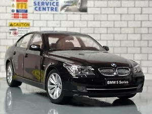 1:18 *EN CAJA* KYOSHO BMW 550i Facelift E60 (Negro) ¡COCHE MODELO LHD! *5 Series*! - Imagen 1 de 13
