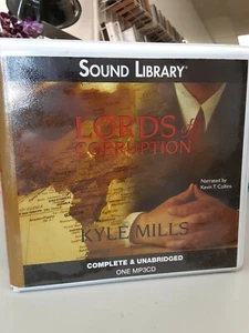 Lords Of Corruption by Kyle Mills Unabridged MP3-CD Like New bx 7 - Picture 1 of 2