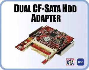 ADDONICS Dual CF-SATA Adapter - AD2SAHDCF - Brand NEW - Picture 1 of 4