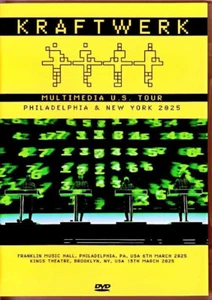 Kraftwerk PA,USA 2025 & more Complete DVD - Picture 1 of 6