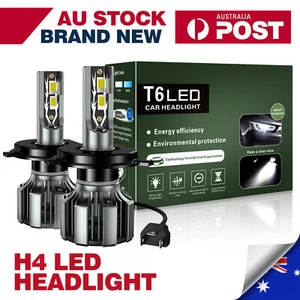 Car LED 2X H4 Headlight Globe for Holden Commodore Sedan 1998 1999 2000 2001 OEM - Picture 1 of 13