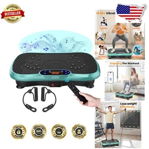 200W Vibration Plate Fitness Machine with Remote Control for Effective Workouts - Picture 1 of 11