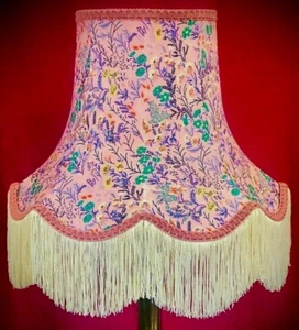 Pink Floral Floor Lampshades Standard Lamp shades Table Ceiling & Wall Lights. - Picture 1 of 4