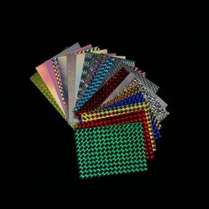 Material Change Color Sticker Holographic Adhesive Film Fishing Lure Flash Tape - Picture 1 of 25