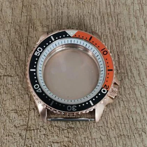 Stainless Steel Watch Case Black/White Inner Shadow for NH35/36 Movement - Picture 1 of 36