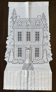 Heritage Lace "Ivory" House Card Holder Wall Hanging 12 w x 26 l (58) - Picture 1 of 4